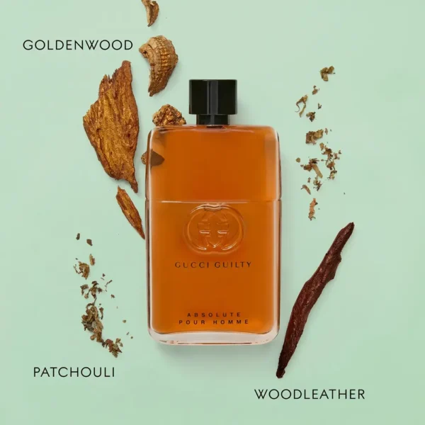 GUCCI GUILTY ABSOLUTE POUR HOMME eau de parfum 90 ml - Image 2