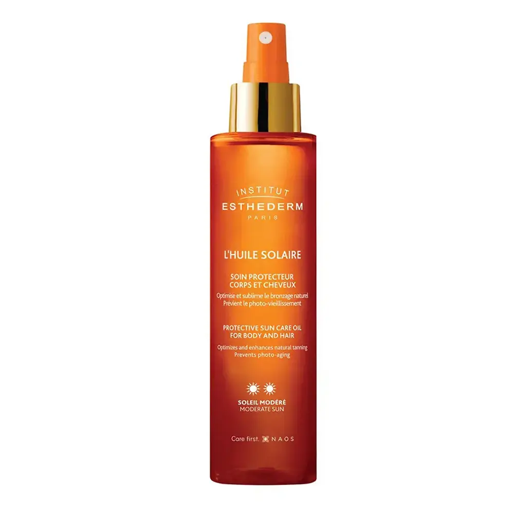 INSTITUT ESTHEDERM L'HUILE SOLAIRE Protective Sun Care Oil for Body and Hair 150 ml INSTITUT ESTHEDERM L'HUILE SOLAIRE Protective Sun Care Oil for Body and Hair 150 ml, EAN 3461020002462