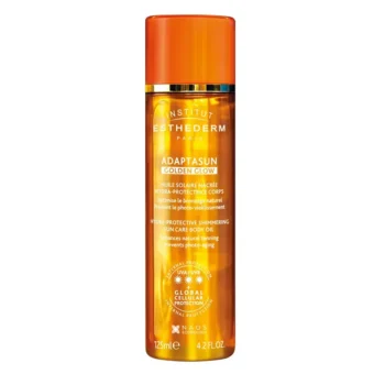INSTITUT ESTHEDERM ADAPTASUN GOLDEN GLOW Huile solaire scintillante pour le corps 125 ml, EAN 3461020004527