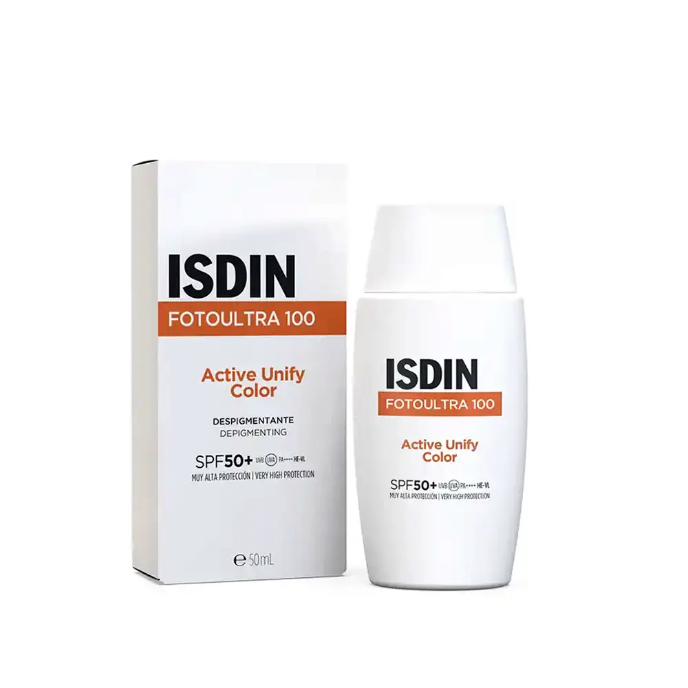 ISDIN FOTOULTRA 100 ACTIVE UNIFY SPF50+ Crème solaire teintée 50 ml