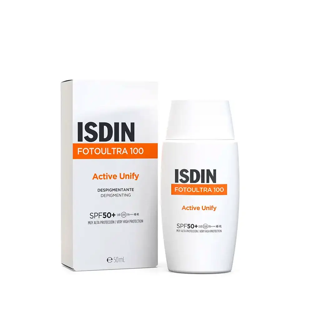 ISDIN PHOTO ULTRA 100 ACTIVE UNIFY Fusion Fluid SPF50+ 50 ml