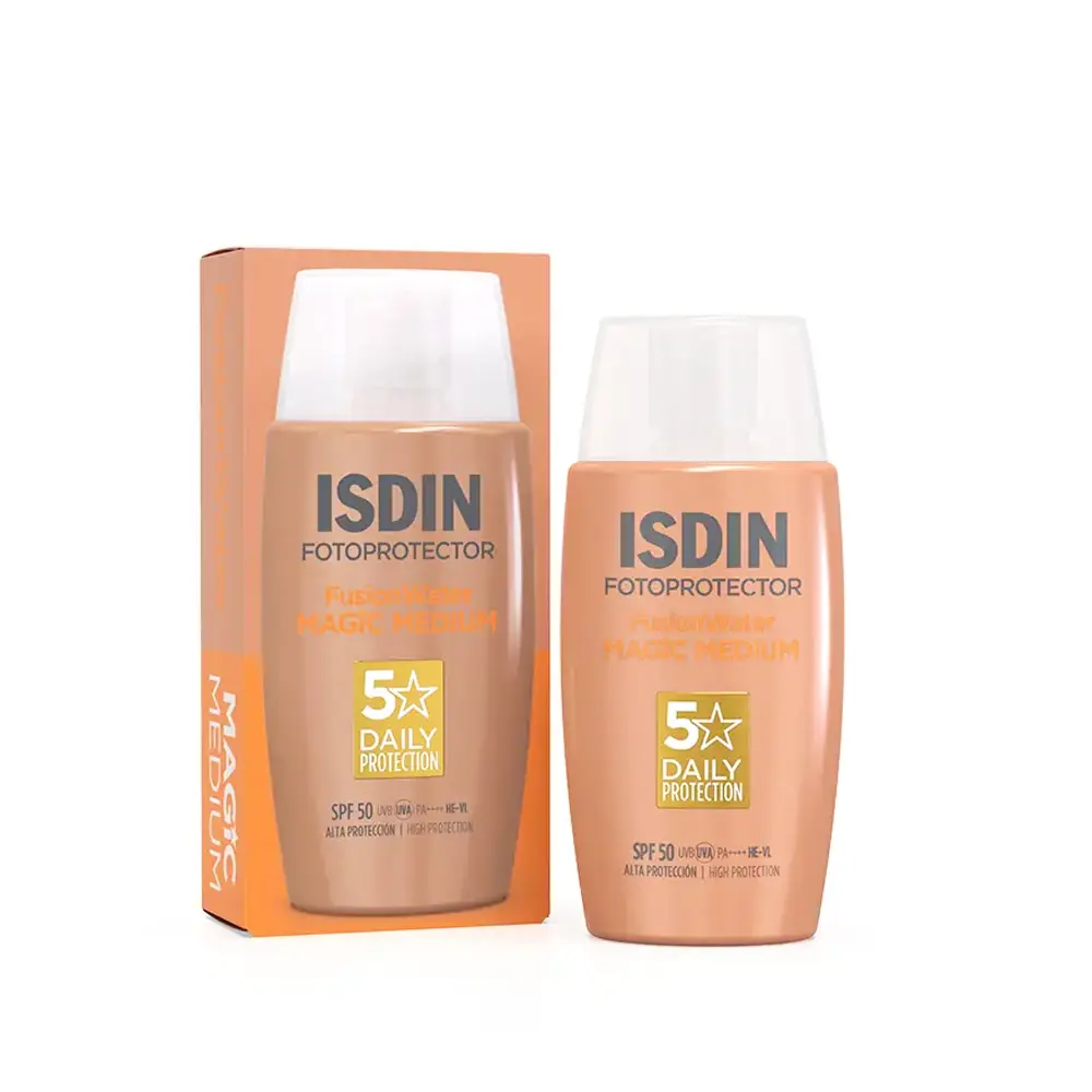 ISDIN FOTOPROTECTOR Fusion Water SPF50 #medium 50 ml ISDIN FOTOPROTECTOR Fusion Water SPF50 #medium 50 ml