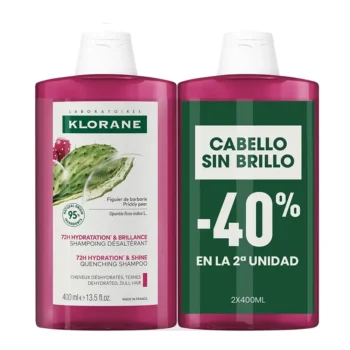 KLORANE BARBARIAN FIG Shampoo Packung 2 x 400 ml, EAN 3282779425421
