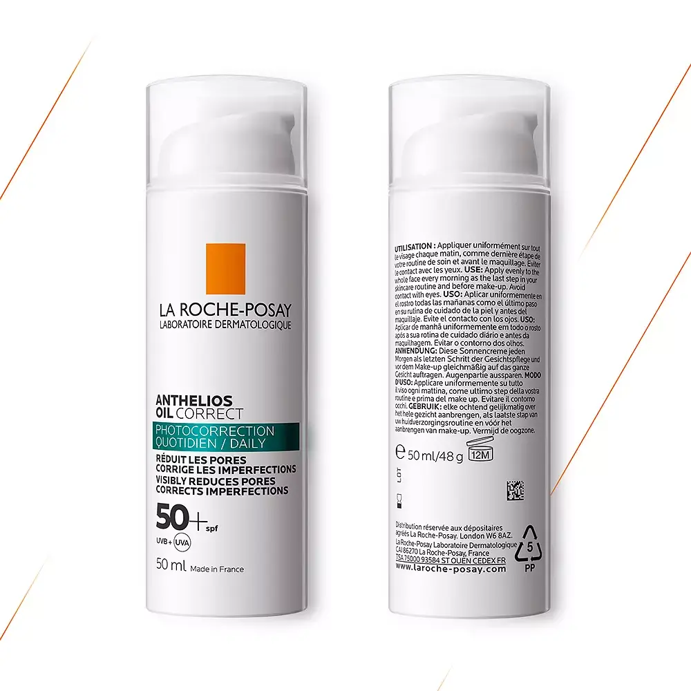 LA ROCHE POSAY ANTHELIOS OIL CORRECT Päivittäinen valokuvakorjaus SPF50+ 50ml