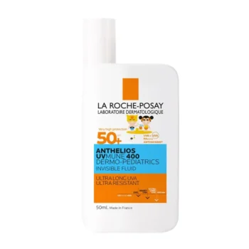 LA ROCHE POSAY ANTHELIOS DERMO-PEDIATRICS UV-MUNE 400 Näkymätön neste SPF50+ 50 ml, EAN 3337875886307
