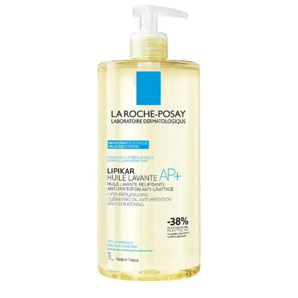 LA ROCHE POSAY LIPIKAR AP+ Ripid-Replenishing Cleansing Oil 1000 ml, EAN 3337875905466
