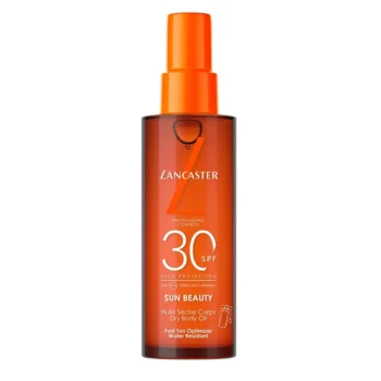 LANCASTER SUN BEAUTY Sauso kūno aliejus SPF30 150 ml, EAN 3616305924834