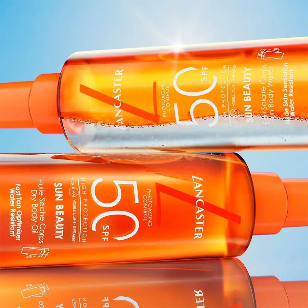 LANCASTER SUN BEAUTY Sauso kūno aliejus SPF50 150 ml