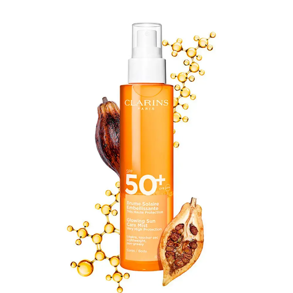 CLARINS Solare Glowing Sun Care Mist SPF50+ 150ml