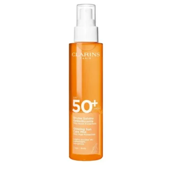 CLARINS Solare Glowing Sun Care Mist SPF50+ 150 ml, codice EAN 3666057288210