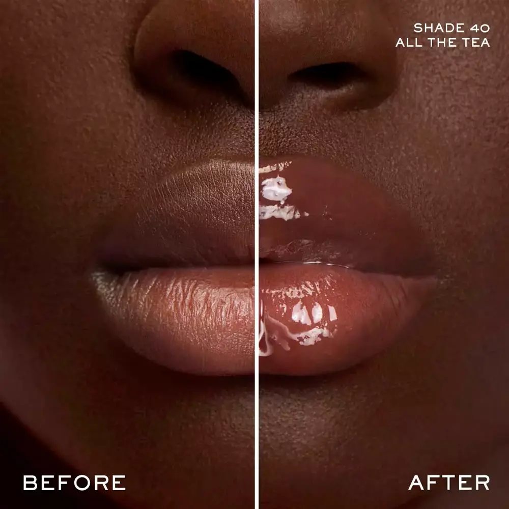 LANCÔME LIP IDÔLE JUICYTREAT Sultingas aliejus blizgesyje #40-All The Tea 9 ml