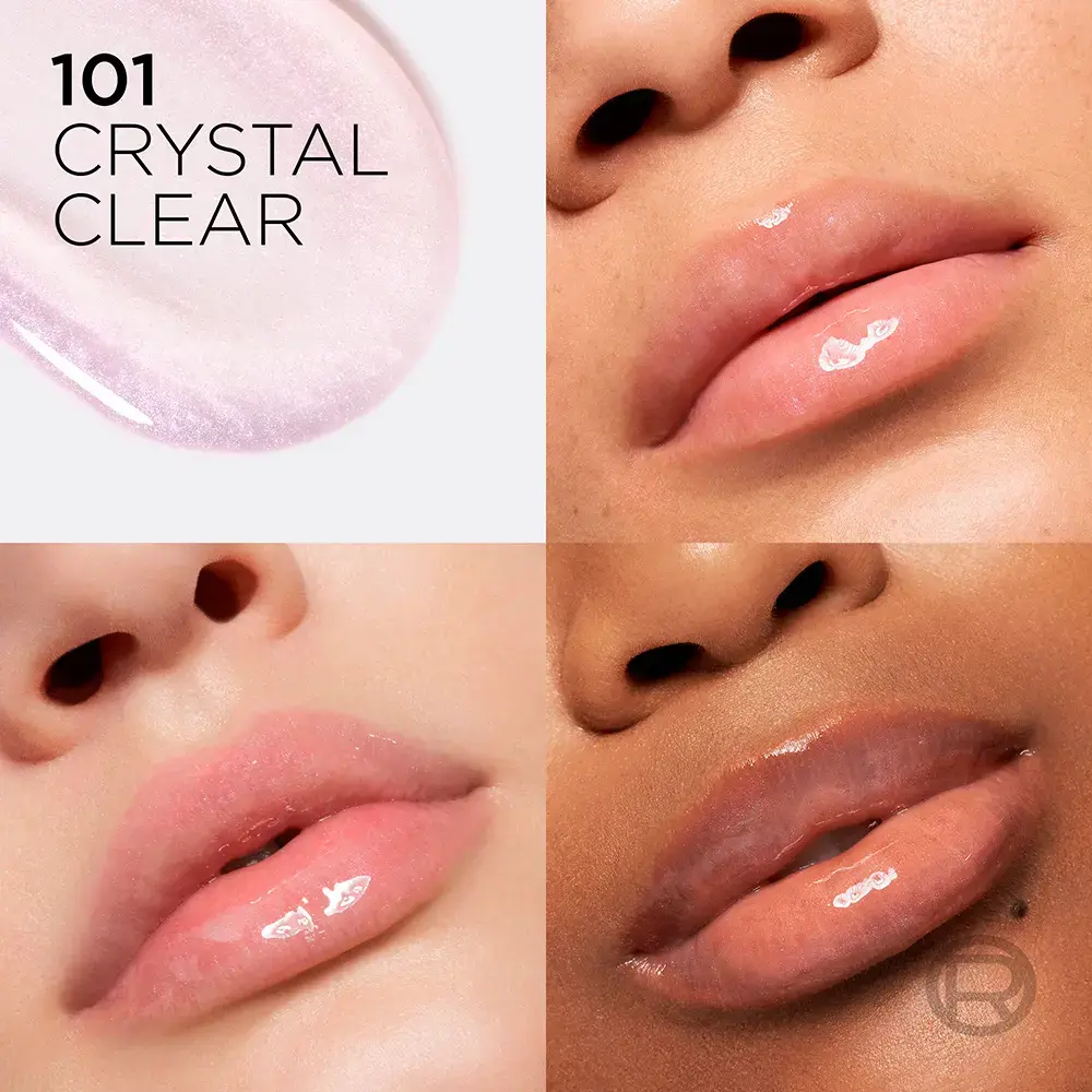 L'OREAL PARIS PLUMP AMBITION Hyaluronic Lip Oil #101-Crystal Clear 5 ml L'OREAL PARIS PLUMP AMBITION Hyaluronic Lip Oil #101-Crystal Clear 5 ml