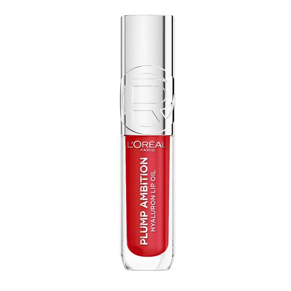 L'OREAL PARIS PLUMP AMBITION Hyaluronic Lip Oil #380-Rouge in Love 5 ml L'OREAL PARIS PLUMP AMBITION Hyaluronic Lip Oil #380-Rouge in Love 5 ml, EAN 3600524172787