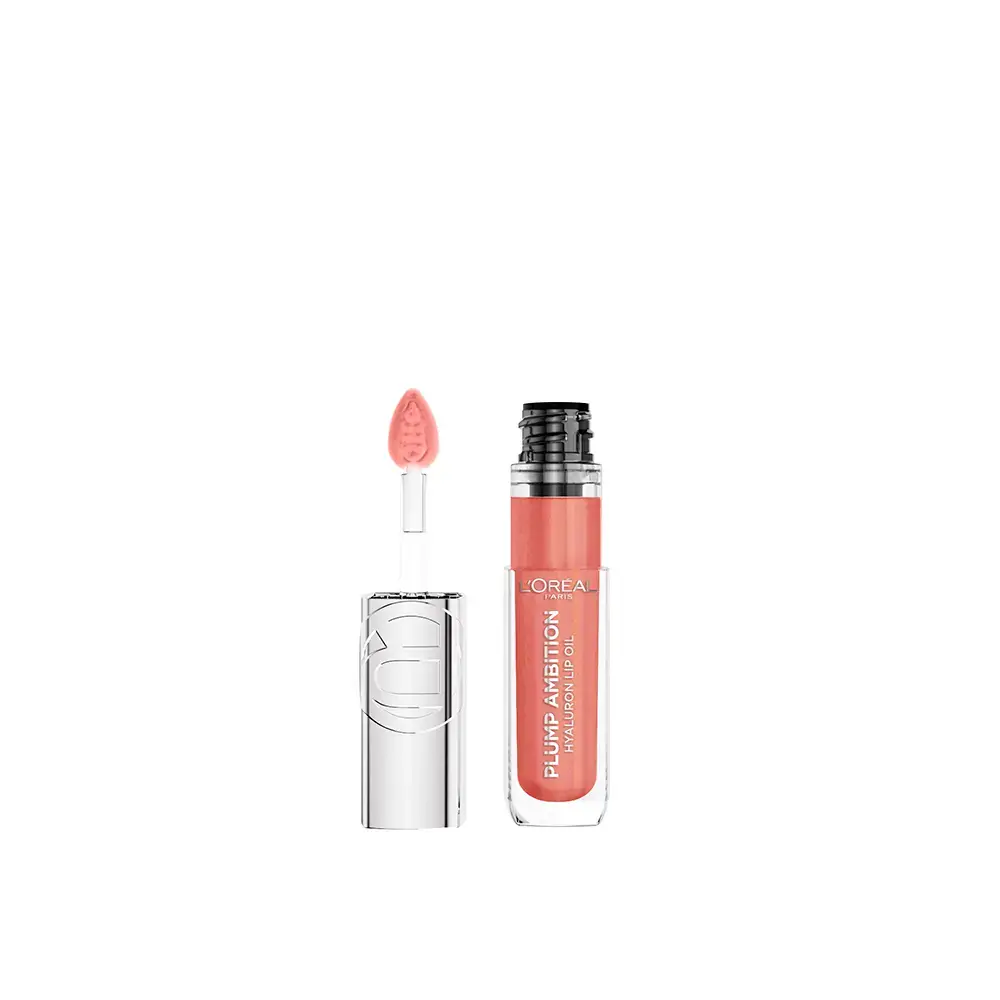 L'OREAL PARIS PLUMP AMBITION Hyaluronic Lip Oil #650-Nude Macaron 5 ml L'OREAL PARIS PLUMP AMBITION Hyaluronic Lip Oil #650-Nude Macaron 5 ml - Image 4