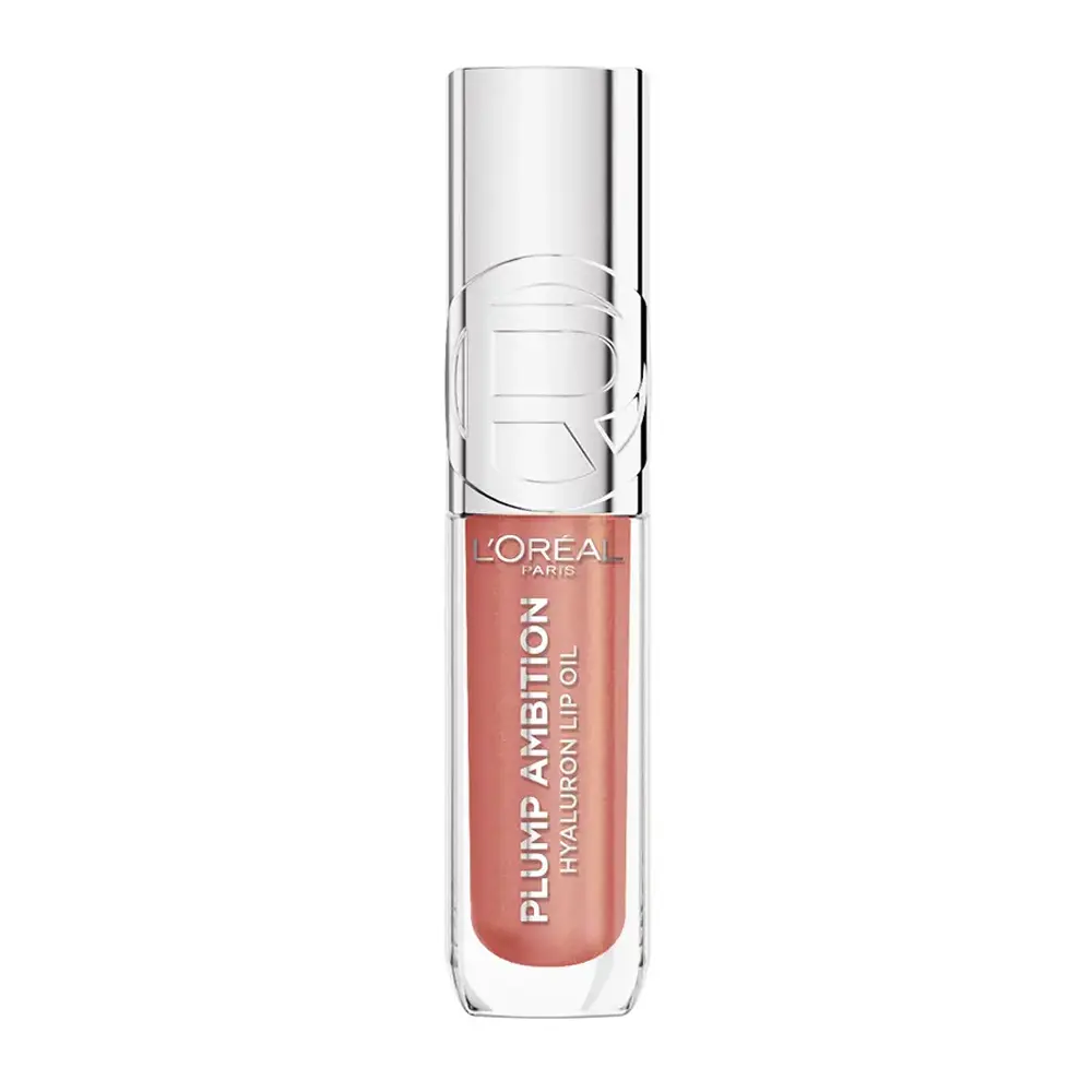L'OREAL PARIS PLUMP AMBITION Hyaluronic Lip Oil #650-Nude Macaron 5 ml L'OREAL PARIS PLUMP AMBITION Hyaluronic Lip Oil #650-Nude Macaron 5 ml, EAN 3600524172756