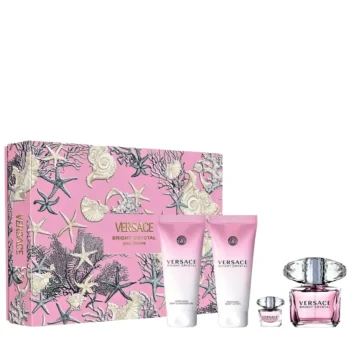 VERSACE BRIGHT CRYSTAL lot de 4 pièces, EAN 8011003899807