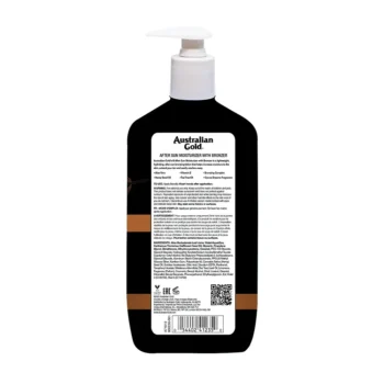 AUSTRALIAN GOLD AFTER SUN MOISTURIZER Body Cream with Bronzer 473 ml