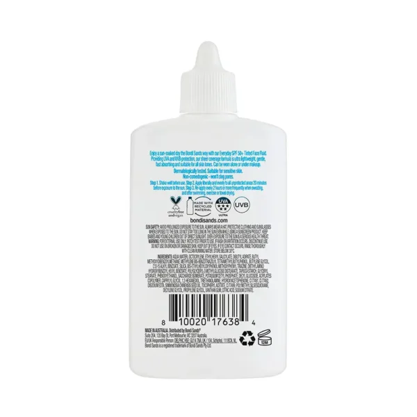 BONDI SANDS EVERYDAY Sävytetty kasvovoide SPF50+ 50 ml - Kuva 2