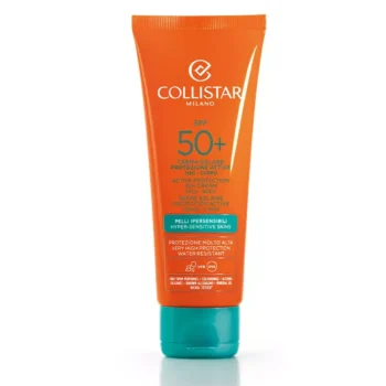 COLLISTAR AKTYVI APSAUGA nuo saulės veido ir kūno kremas SPF50+ 100 ml, EAN 8015150260978
