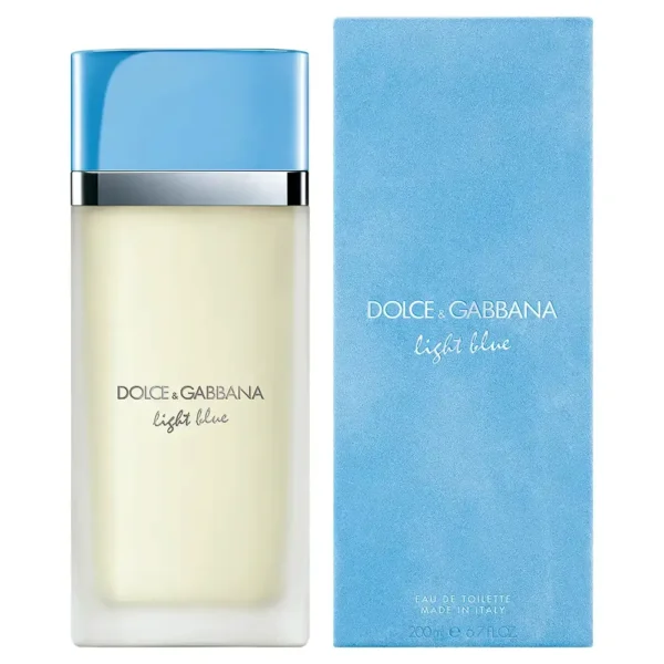 DOLCE & GABBANA LIGHT BLUE eau de toilette 200 ml - Immagine 4