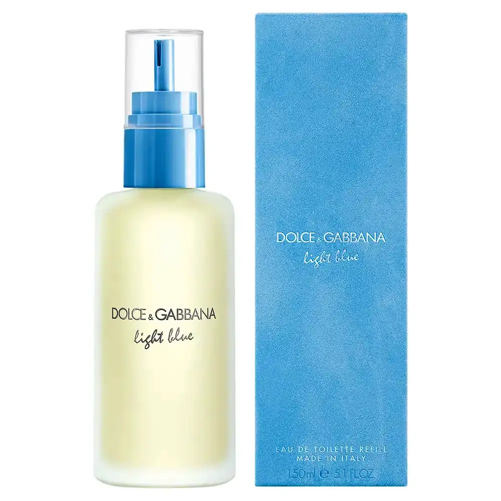 DOLCE & GABBANA LIGHT BLUE tualetinis vanduo 150 ml Refill
