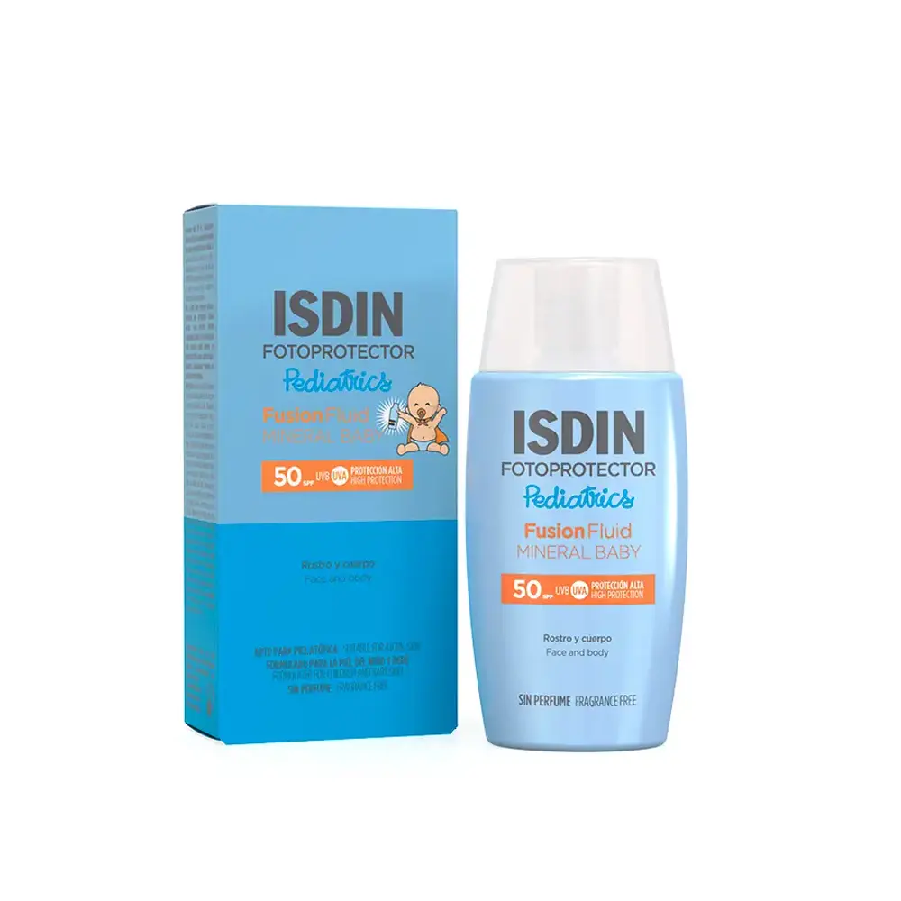 ISDIN PHOTOPROTECTEUR PÉDIATRIE Fluide de fusion SPF50+ 50ml