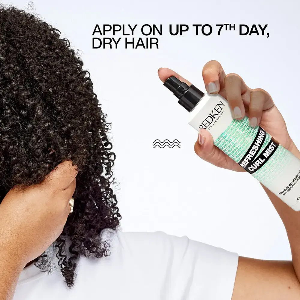 REDKEN REFRESHING CURL MIST Refreshes up to 7th Day Curls 250 ml