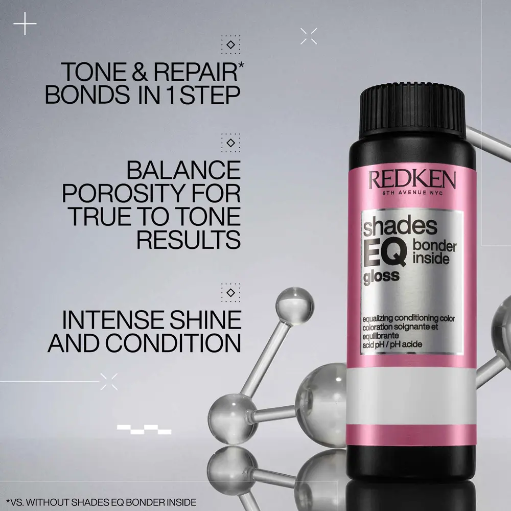 REDKEN SHADES EQ BONDER INSIDE #03A-3.46 Equalizing Conditioning Color 3 x 60 ml
