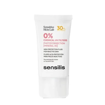 SENSILIS PHOTOCORRECTION Fluide Haute Protection pour Peaux Réactives SPF30 40 ml, EAN 8428749007043