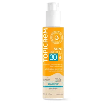 TOPICREM SUN PROTECT Spray solaire hydratant SPF30 150 ml, EAN 3700281705560