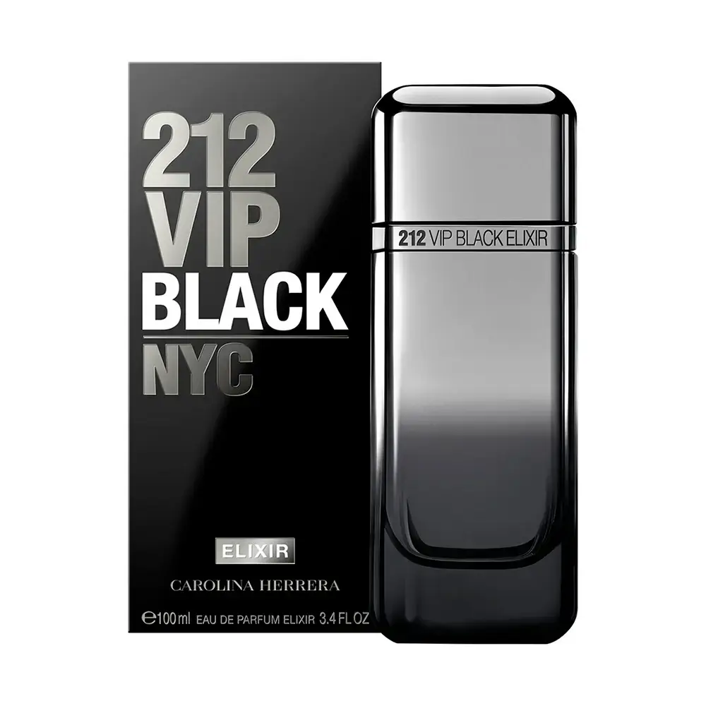 CAROLINA HERRERA 212 VIP BLACK ELIXIR eau de parfum 100 ml