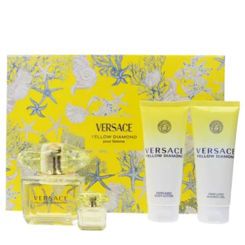 VERSACE YELLOW DIAMOND lot de 3 pièces, EAN 8011003899838