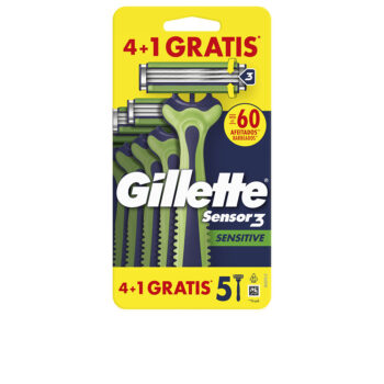 GILLETTE SENSOR3 SENSITIVE Lamette monouso 5 unità GILLETTE SENSOR3 SENSITIVE Lamette monouso 5 unità