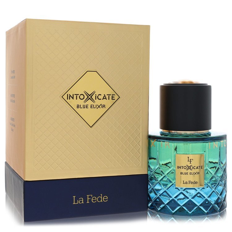 <span class="notranslate">KHADLAJ LA FEDE INTOXICATE BLUE ELIXIR</span> Eau De Parfum 100 ml for Men <span class="notranslate">KHADLAJ LA FEDE INTOXICATE BLUE ELIXIR</span> Eau De Parfum 100 ml for Men