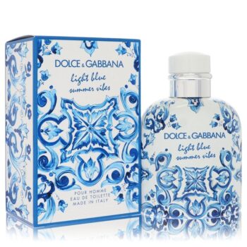 <span class="notranslate">Light Blue Summer Vibes by Dolce & Gabbana</span> Eau De Toilette Spray (Unboxed) 75 ml for Men