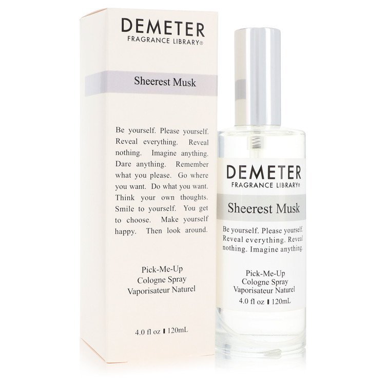 Demeter Sheerest Musk by Demeter Cologne Spray (Unisex Unboxed) 120 ml for Women Demeter Sheerest Musk by Demeter Cologne Spray (Unisex Unboxed) 120 ml for Women