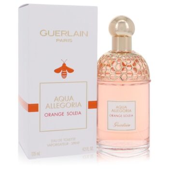 Aqua Allegoria Orange Soleia de Guerlain Eau De Toilette Spray (Unisexe) 4.2 oz pour homme Aqua Allegoria Orange Soleia de Guerlain Eau De Toilette Spray (Unisexe) 4.2 oz pour homme