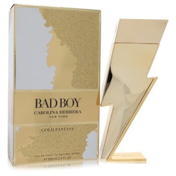 CAROLINA HERRERA BAD BOY GOLD FANTASY Eau De Toilette 100 ml pour Homme