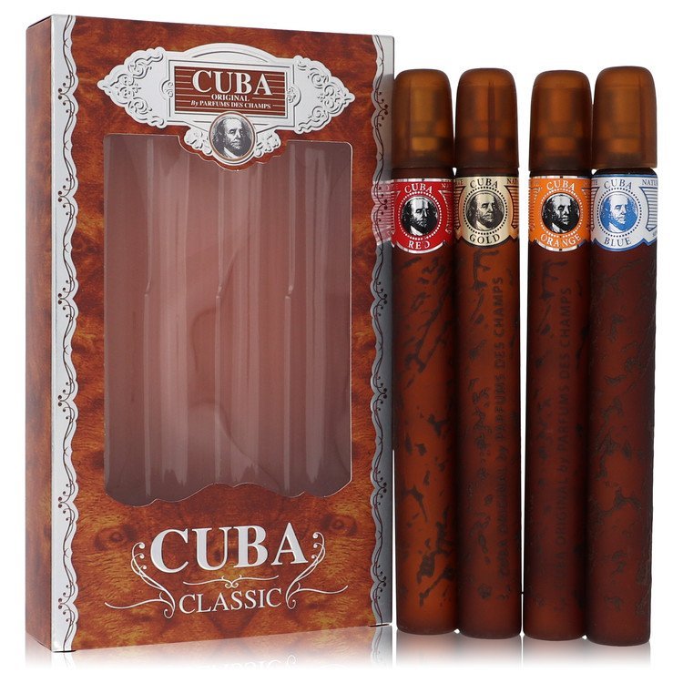 FRAGLUXE COFANETTO REGALO CUBA RED - IL COFANETTO VARIETÀ CUBA INCLUDE TUTTI E QUATTRO GLI SPRAY DA 35 ML FRAGLUXE COFANETTO REGALO CUBA RED - IL COFANETTO VARIETÀ CUBA INCLUDE TUTTI E QUATTRO GLI SPRAY DA 35 ML