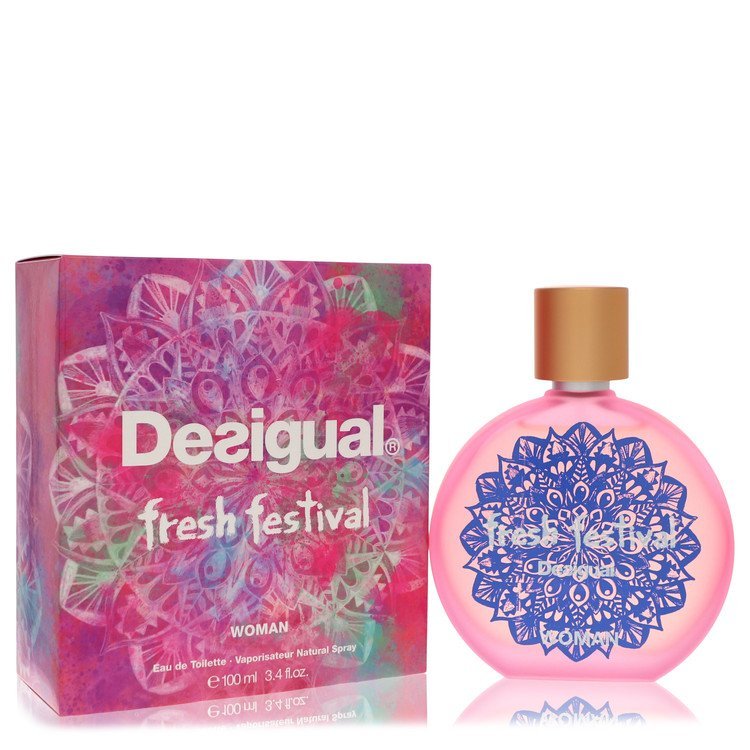 DESIGUAL FRESH FESTIVAL Eau De Toilette 100 ml for Women DESIGUAL FRESH FESTIVAL Eau De Toilette 100 ml for Women