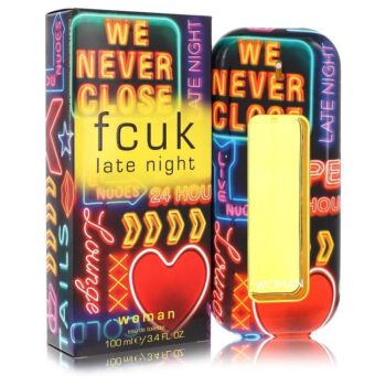 FRENCH CONNECTION FCUK LATE NIGHT Eau De Toilette 100 ml for Women