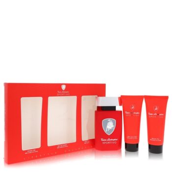 TONINO LAMBORGHINI LAMBORGHINI SPORTIVO Gift Set for Men TONINO LAMBORGHINI LAMBORGHINI SPORTIVO Gift Set for Men