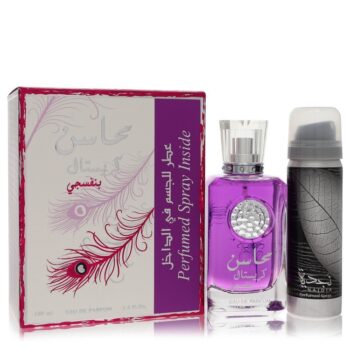 <span class="notranslate">LATTAFA MAHASIN CRYSTAL VIOLET</span> Eau De Parfum WITH 50 ml DEODORANT 100 ml for Women