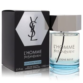 L'homme Cologne Bleue by Yves Saint Laurent Eau De Toilette Spray 3.4 oz for Men L'homme Cologne Bleue by Yves Saint Laurent Eau De Toilette Spray 3.4 oz for Men