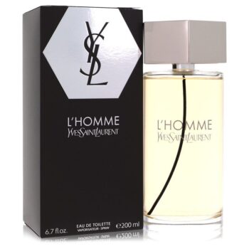 L'homme di Yves Saint Laurent Eau De Toilette Spray 6.7 once per uomo L'homme di Yves Saint Laurent Eau De Toilette Spray 6.7 once per uomo