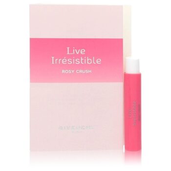 <span class="notranslate">GIVENCHY LIVE IRRESISTIBLE ROSY CRUSH</span> (sample) 1 ml for Women <span class="notranslate">GIVENCHY LIVE IRRESISTIBLE ROSY CRUSH</span> (sample) 1 ml for Women