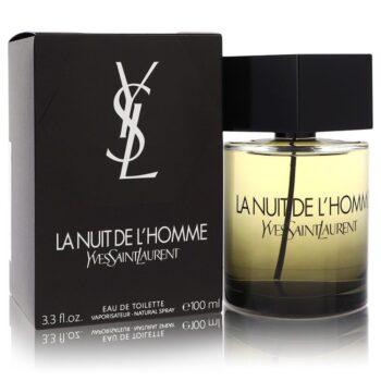La Nuit De L'Homme di Yves Saint Laurent Eau De Toilette Spray 3.4 once per uomo La Nuit De L'Homme di Yves Saint Laurent Eau De Toilette Spray 3.4 once per uomo
