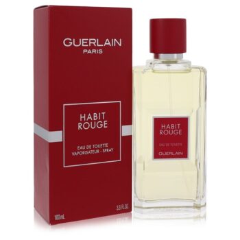 Habit Rouge by Guerlain Cologne / Eau De Toilette Spray 3.4 oz for Men Habit Rouge by Guerlain Cologne / Eau De Toilette Spray 3.4 oz for Men
