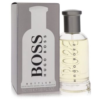 HUGO BOSS BOSS NO. 6 Eau De Toilette (SCATOLA GRIGIA) 50 ml per uomo