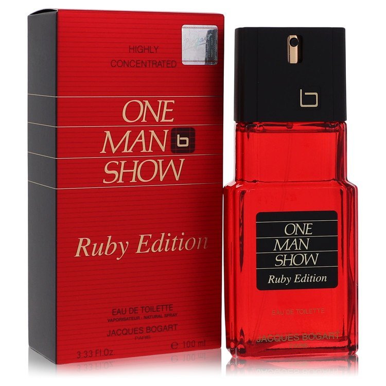 JACQUES BOGART ONE MAN SHOW RUBY Eau de Toilette 100 ml pour hommes JACQUES BOGART ONE MAN SHOW RUBY Eau de Toilette 100 ml pour hommes